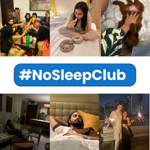 Welcome to the #NoSleepClub