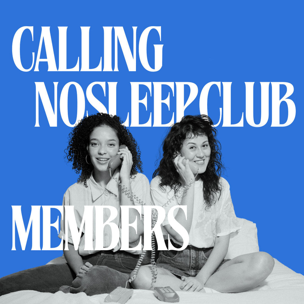 Welcome to the #NoSleepClub